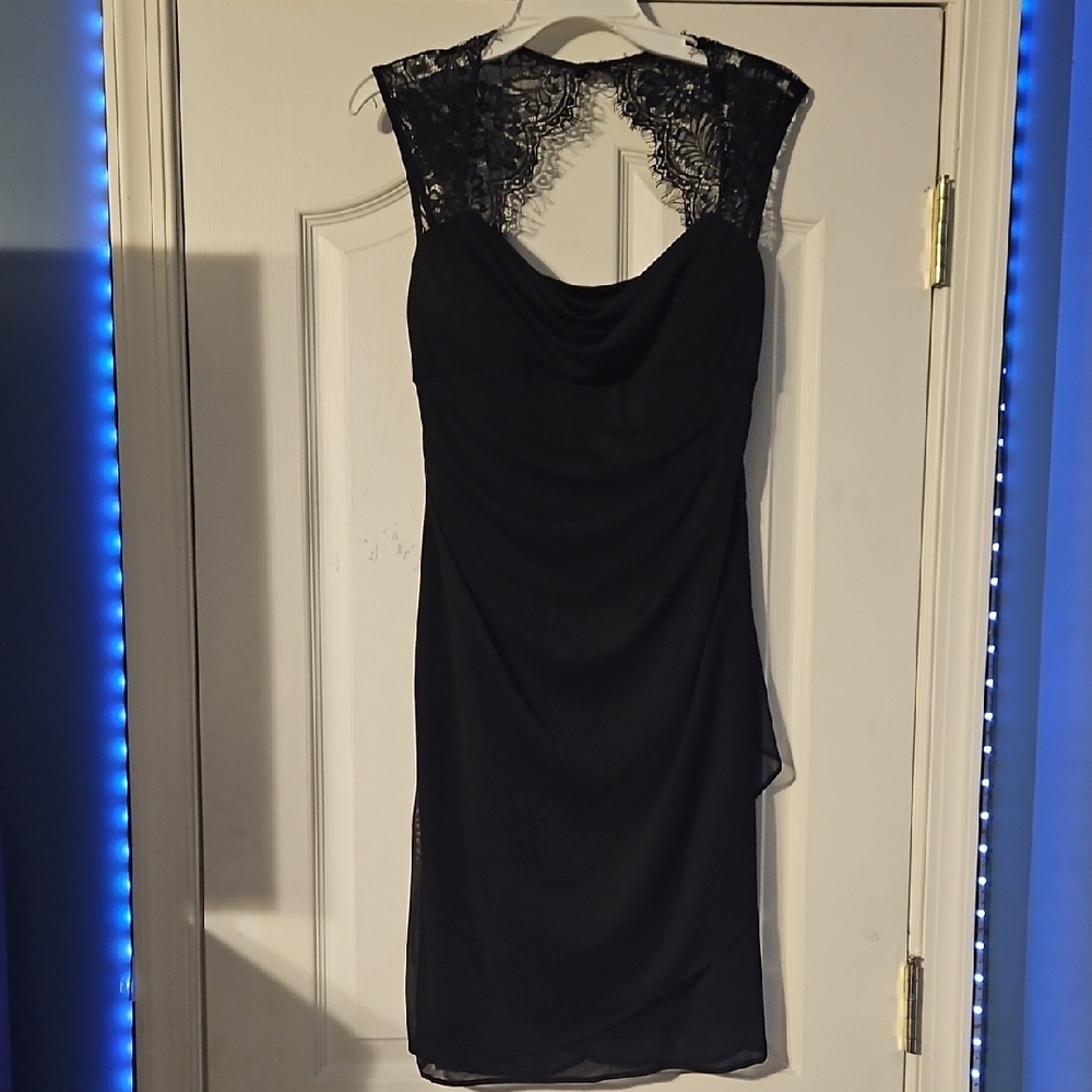 Chic Black Backless Dress